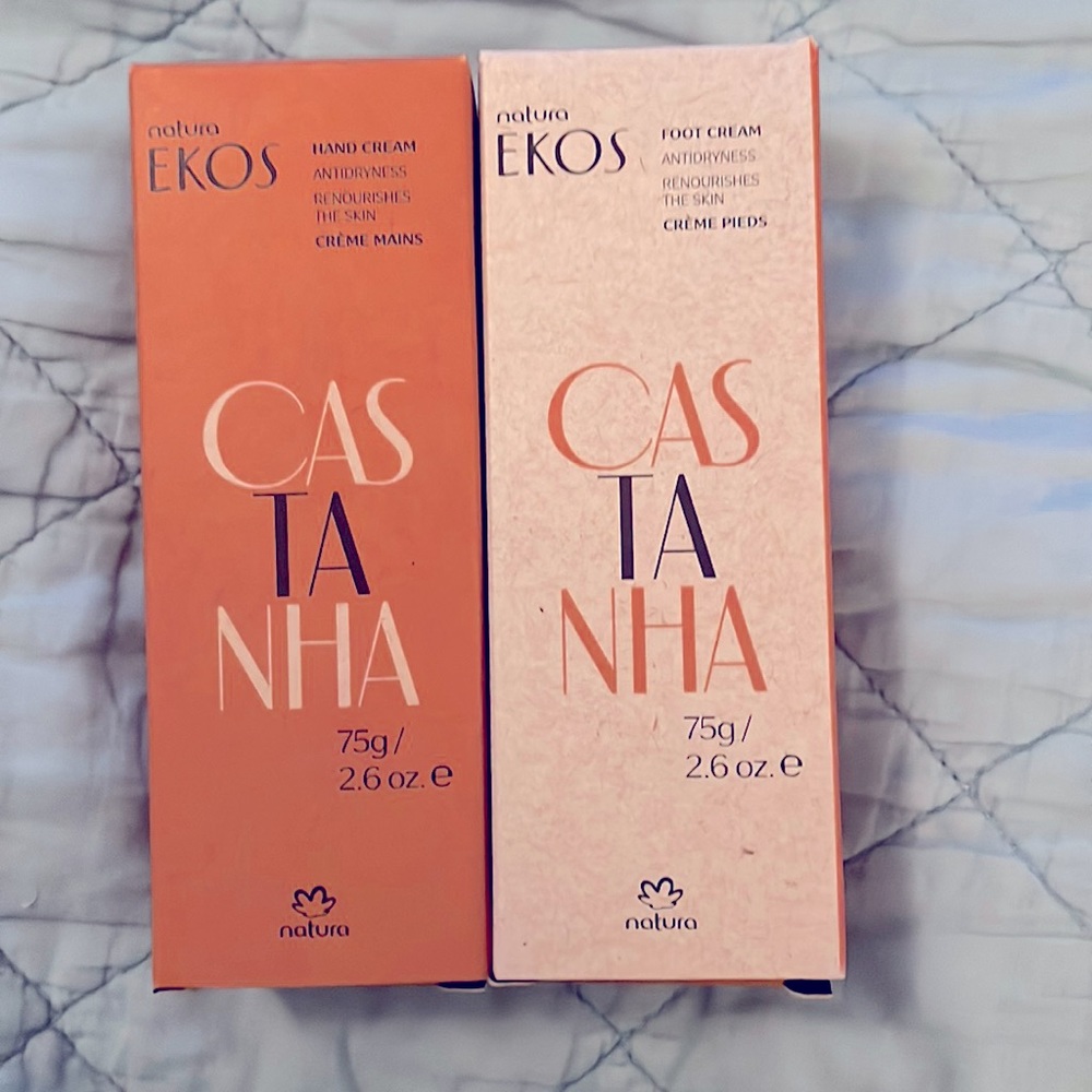 Natura Ekos Castanha Hand And Foot Creams